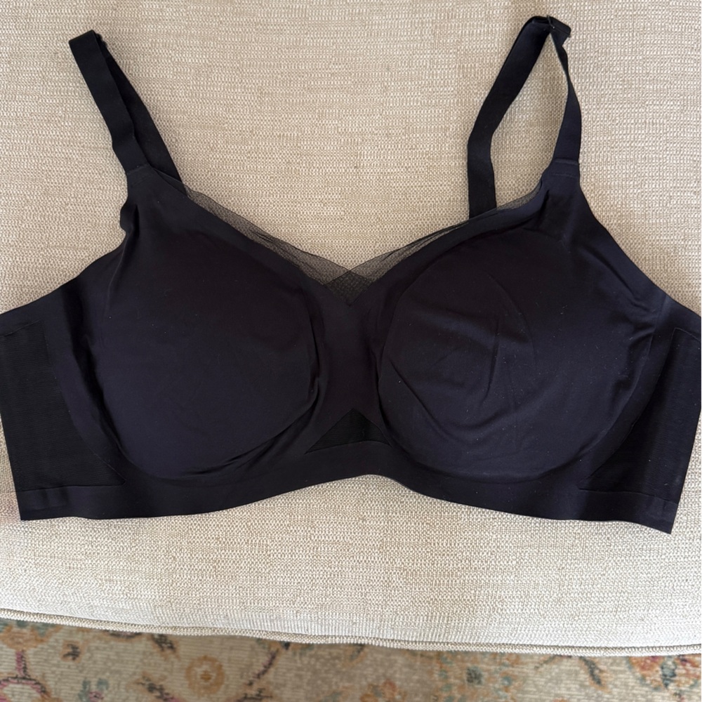 Honeylove Crossover Bra Black